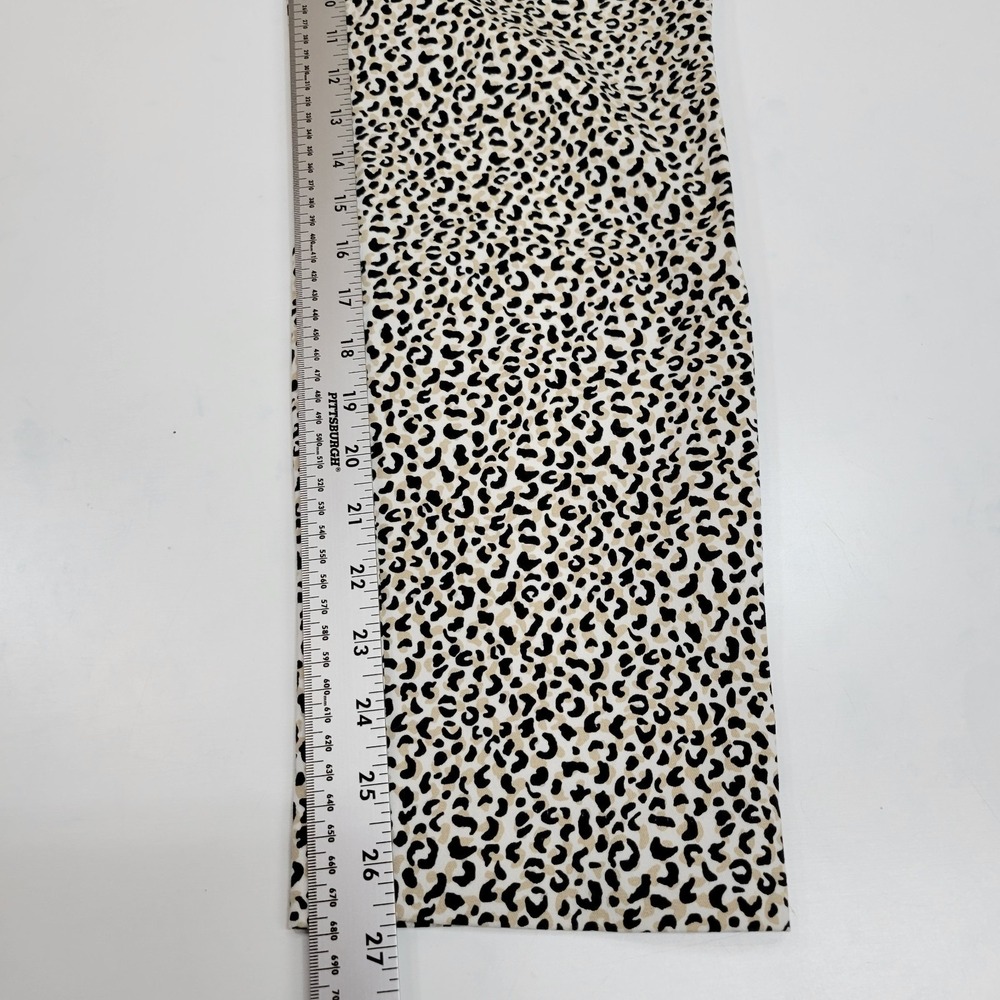 LOFT Outlet Skinny Ankle Pants Womens Size 10 Leopard Animal Print - Picture 6 of 8